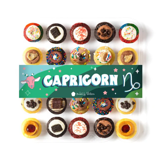 Capricorn Cupcakes 25-Pack