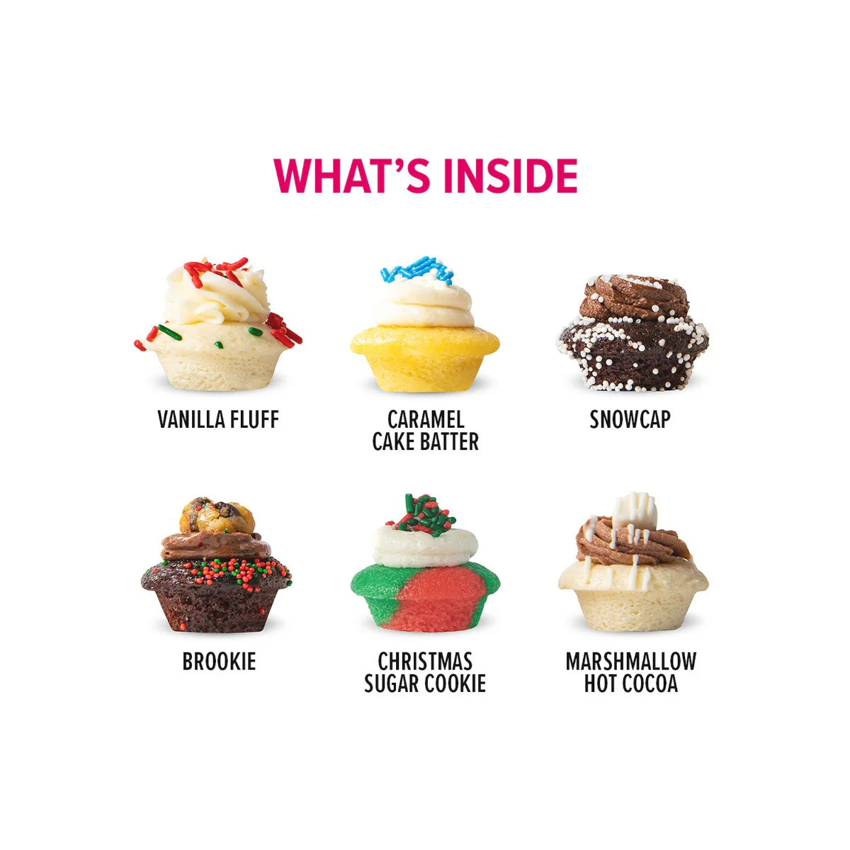 Let it Snow Cupcakes 6-Pack (Bundle of 4) - Image 2
