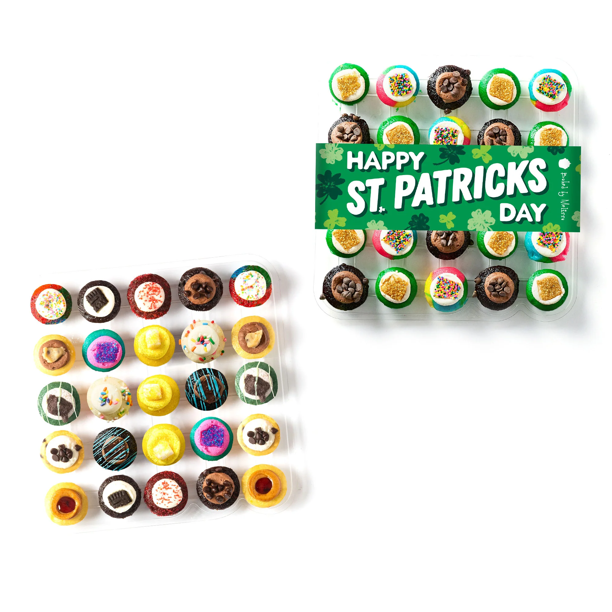 Shamrock Shuffle Cupcakes 50-Pack